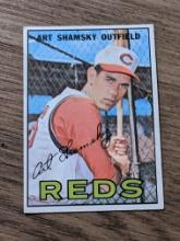 #96 1967 Topps Baseball Card Art Shamsky