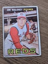 1967 Topps Baseball #80 Jim Maloney
