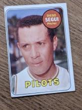 1969 Topps Baseball #511 Diego Segui (