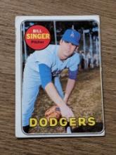 1969 Topps Bill Singer #575 Vintage Baseball Los Angeles Dodgers