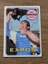 Vintage 1969 Topps #549 Ron Brand Vintage Montreal Expos Baseball Card