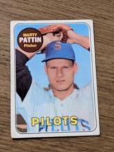 Vintage 1969 Topps Baseball #563 Marty Pattin