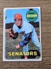 1969 Topps Frank Bertaina #554 Washington Senators Vintage Baseball Card