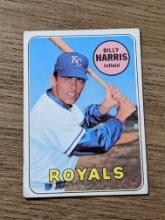1969 Topps #569 Billy Harris RC Vintage Kansas City Royals Baseball Card