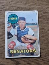 1969 Topps #199 Jim French Washington Senators Vintage Baseball Card