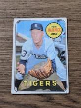 Vintage 1969 Topps #344 Tom Matchick Detroit Tigers Vintage Baseball
