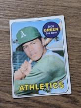 1969 Topps #515 Dick Green Vintage Oakland Athletics Baseball Card