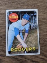 1969 Topps #575 Bill Singer Vintage Los Angeles Dodgers Baseball Card