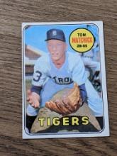 #344 1969 Topps #344 Tom Matchick Detroit Tigers Vintage Baseball