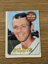 1969 Topps #178 Ray Oyler Vintage Seattle Pilots Baseball Card