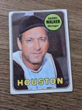 1969 Topps Baseball #633 Harry Walker