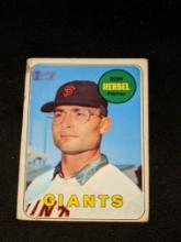 1969 Topps Baseball #251 Ron Herbel