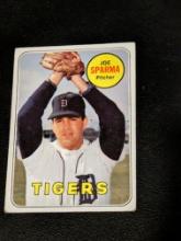 1969 Topps #488 Joe Sparma Detroit Tigers Vintage Baseball Card