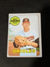 1969 Topps #393 Gene Brabender Baltimore Orioles MLB Vintage Baseball Card