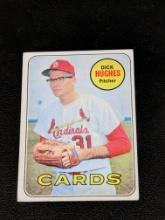 1969 Topps #39 Dick Hughes Vintage St. Louis Cardinals Baseball Card
