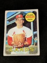 1969 Topps Nelson Briles #60 St. Louis Cardinals Vintage MLB Baseball Card