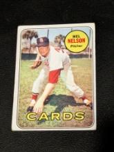 1969 Topps #181 Mel Nelson St. Louis Cardinals Vintage Baseball Card