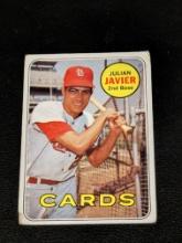 1969 Topps #497 Julian Javier St. Louis Cardinals Vintage Baseball Card