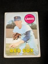 1969 Topps Vintage #264 Bill Landis Boston Red Sox Baseball Card
