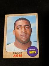 1968 Topps Baseball #465 Tommie Agee