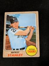 1968 Topes Mickey Stanley #129