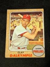 1968 Topps Baseball #567 Clay Dalrymple