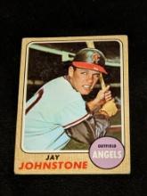 1968 Topps #389 Jay Johnstone California Angels Vintage Baseball Card