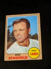 1968 Topps Baseball #588 Dick Schofield