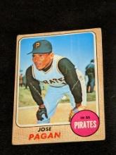 1968 Topps Baseball #482 Jose Pagan