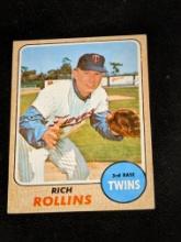 1968 Topps Baseball #243 Rich Rollins