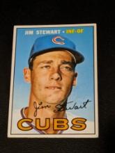 1967 Topps #124 Jimmy Stewart Chicago Cubs MLB Vintage Baseball Card