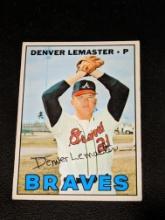 1967 Topps Denver Lemaster #288 - Atlanta Braves - Vintage