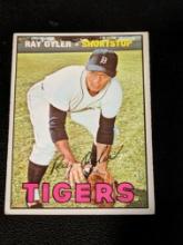 Ray Oyler 1967 Topps Baseball Card #352 Detroit Tigers Vintage