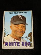 1967 TOMMY MCCRAW CHICAGO WHITE SOX #29 TOPPS VINTAGE BASEBALL CARD