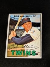 1967 Topps Set Break #194 Bob Allison Minnesota Twins Card VINTAGE