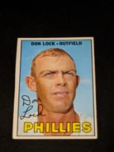 1967 Topps Vintage #376 Don Lock Philadelphia Phillies Baseball Card