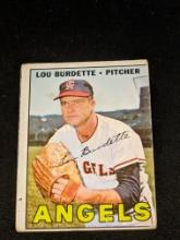 1967 Topps #265 Lou Burdette California Angels MLB Vintage Baseball Card