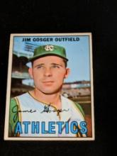 1967 Topps Jim Gosger #17 - Kansas City Athletics - Vintage