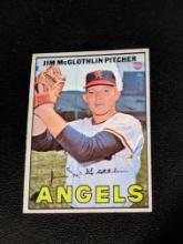1967 Topps Jim McGlothlin #19 - California Angels - Vintage