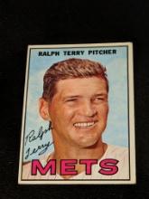 1967 Topps Ralph Terry #59 - New York Mets - Vintage