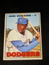 1967 Topps #365 John Roseboro Los Angeles Dodgers Vintage Baseball Card