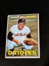 Charlie Lau Autographed 1967 Topps Orioles Baseball Card #329