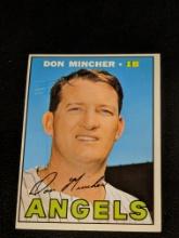 1967 Topps Don Mincher #312 - California Angels - Vintage