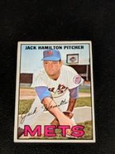 1967 Topps Baseball Card #2 Jack Hamilton New York Mets