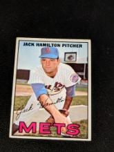 1967 Topps Baseball Card #2 Jack Hamilton New York Mets