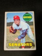 1969 Topps Frank Bertaina #554 Washington Senators Vintage Baseball Card