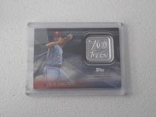 2021 TOPPS 70 STEVE CARLTON PATCH RELIC CARD