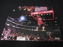 Michael Jordan Signed 11x14 Photo Heritage COA