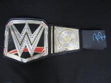 Roman Reigns Signed Toy WWE Belt GAA COA