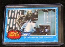 Kenny Baker Autographed Signed Card with coa - star wars